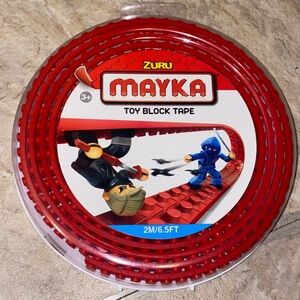 Mayka Red Toy Block Tape